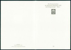 GERMANY FOLDER 1992/13 WAPPEN BLAZON BAYERN