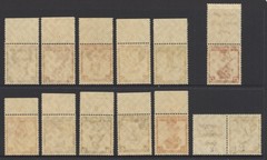 Germany Reich 1935 Charity Stamps – Costumes (12v) MNH