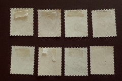 1948 BLACK SURCHARGES BERLIN LOT VF USED GERMANY DEUTSCHLAND