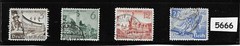 Used stamp set Complete 1940 Leipzig Fair / Third Reich era Germany #5666