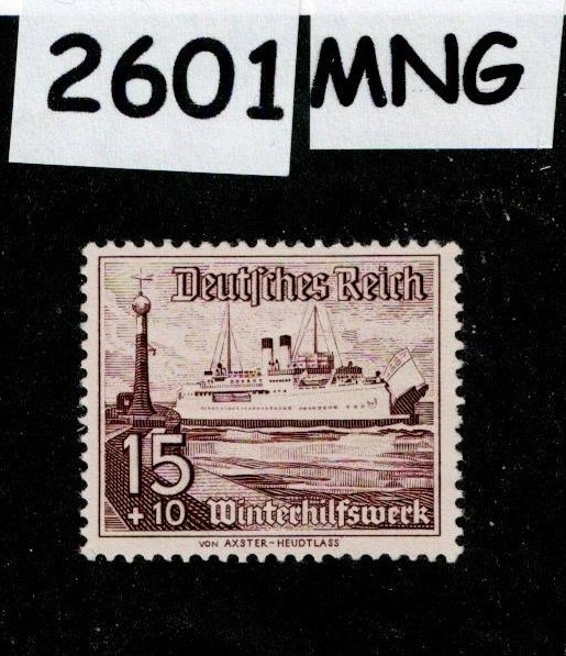 Mint MNG stamp Scott B113 1937 Winter relief Culture fund Germany #2601