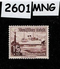Mint MNG stamp Scott B113 1937 Winter relief Culture fund Germany #2601