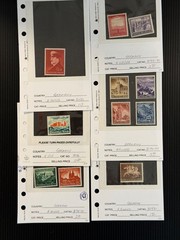 Germany B174-76, 190, 192, 194-99 MH 2024 Scott Catalogue Value $ 23.25