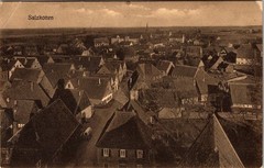 WWI Feldpost Postcard 1916 Salzkotten Red Cross Hospital Lazarett to Berlin N28