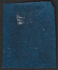 Germany HAMBURG Boten H. Scheerenbeck 1862 1/2pf local post stamp imperf #4
