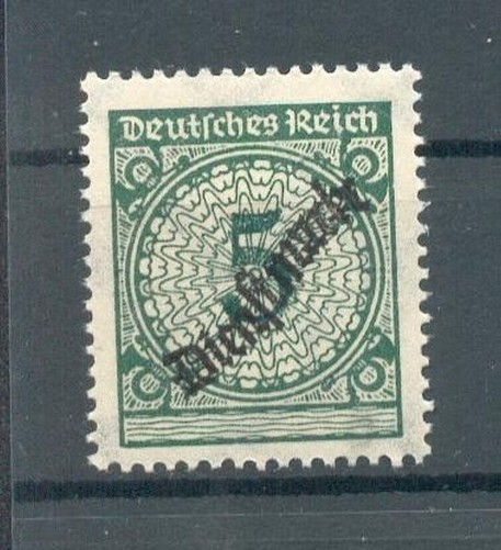 DR-Dienst 100II Rare Overprint MNH Post Fresh BPP (y69778