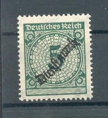 DR-Dienst 100II Rare Overprint MNH Post Fresh BPP (y69778