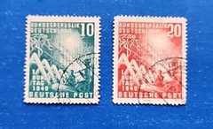 Germany Stamps, Scott 665-666 Complete Set Used