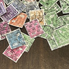 1940’s ALLIED OCCUPIED GERMANY STAMPS LOT WITH POST HORN OVERPRINTS