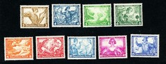 [GERMANY] 1933 Vibrant set of SC B49-B57 (MH) VF CA2708