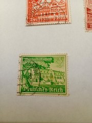 Complete Set German 1939 Deutsches Rhiech WW2 Winterhilfswerk & 5 1940 Stamps