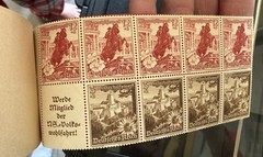 MNH Stamp Booklet Complete and Original 1938 Germany Winter relief fund