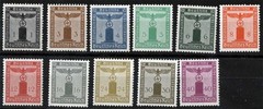 Germany Sc S1-S11 Multicolor 1pf-40pf Multicolor 1938 MNH Original Gum Set