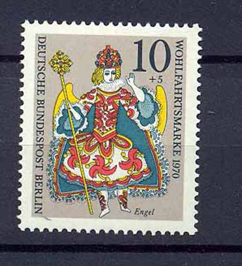 Germany – Berlin : Christmas semi-postal from 1970 – mint