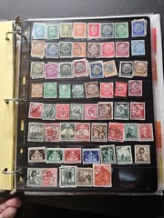 1800-1900 Germany & Colonies Stamp Collection Album Mixed Used & Mint Blocks
