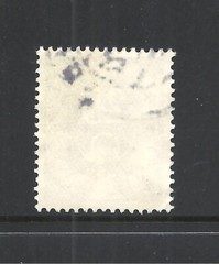 GERMANY SCOTT 678 USED VF – 1951 25pf DK ROSE LAKE ISSUE – NUMERAL & POST HORN