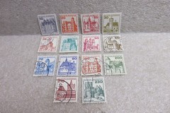 1977-1979 GERMANY CANCELLED SCOTT #1231-1242