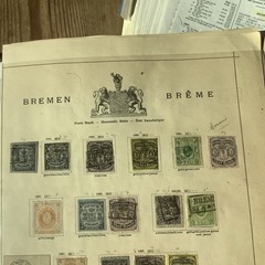 BREMEN = 1855-1867 COLLECTION, German States __ 20-25 stamps