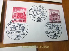 EBS Germany 1940 Buildings – Bauwerke Michel 751-759 Sonderstempel KRIEG 544