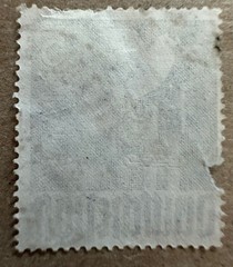 Germany 1948 Berlin overprint. 5M Dove and olive branch. Used.Fair. Scott # 9N20