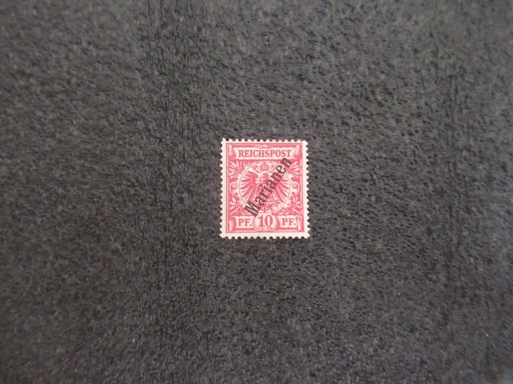 German Mariana stamp: 1900 10pf Reichspost overprint