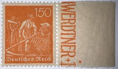 Travelstamps: 1922 Germany DR Deutsches Reich 150pf Stamp Scott #175 MNH OG