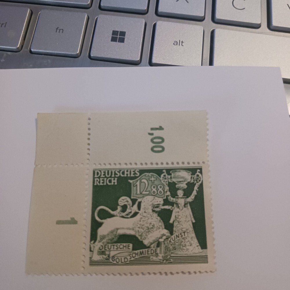 Germany 1942 Sc# B207 MNHOG VF/XF Single From Set