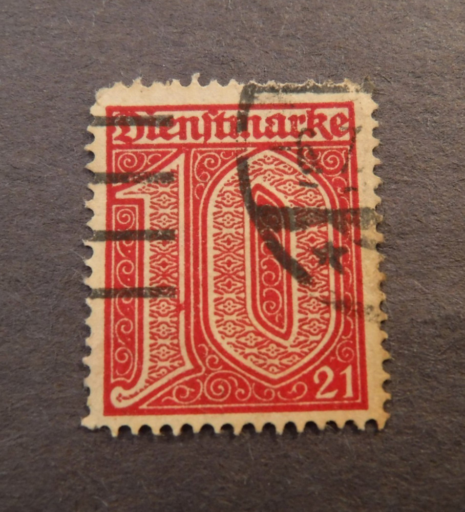 Germany, Scott#OL10, 1903 , 10 pf., Local Official Used Stamp