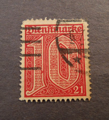 Germany, Scott#OL10, 1903 , 10 pf., Local Official Used Stamp