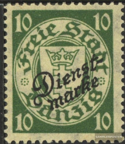 Gdansk D42 used 1924 service mark