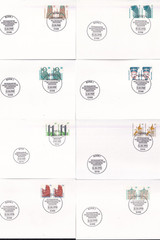 ODZ&GERMANY 33 ASSORTED 5pf /700pf FIRST DAY CARDS 978