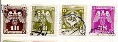 Bohemia Moravia WWII Occupation Stamp Lot Officials Postage Due Newspaper 29
