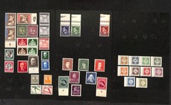Germany Stamp Collection on 22 Pages, World War 2 & Occupations Lot (NC)