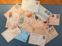 Lot of 25 Early German Postcards used from the 1920’s