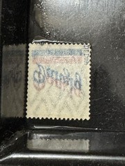 1920 Danzig 2pf MNH Double Overprint Red & Blue Signed WMK Collectible Stamp