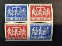 Germany # 584-585 MNH* Block of 4 2024 Scott Catalogue Value $ 15.00