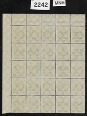 MNH stamp block Overprint 800K over 1000Mk Sc #268 German Republic 1923 #2242