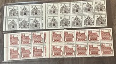 4 MNH GERMANY BOOKLET PANE SEE SCAN FOR CONTENT 1308