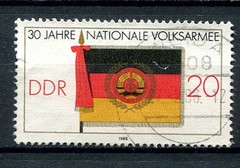 Germany – DDR : People’s army stamp from 1986 – used