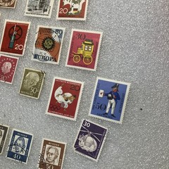 28 USED/Cancel mixed West Germany Deutsche Bundespost 1950-1990 Stamps. $1Ships.