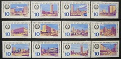Germany DDR stamps – East German buildings_1969 – MNH.