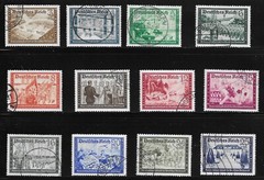 #2073 Used set B148-159 1939 & 1941 18 stamps Postal Hitlers‘ Culture fund