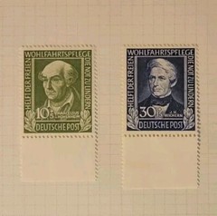 Scott #B310-B313 MNH 1947 German Stamps (Winter Charity Issue) Set