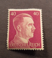 Scott#548, 1941-44, 40 pf. , Adolph Hitler Stamp, MNHOG