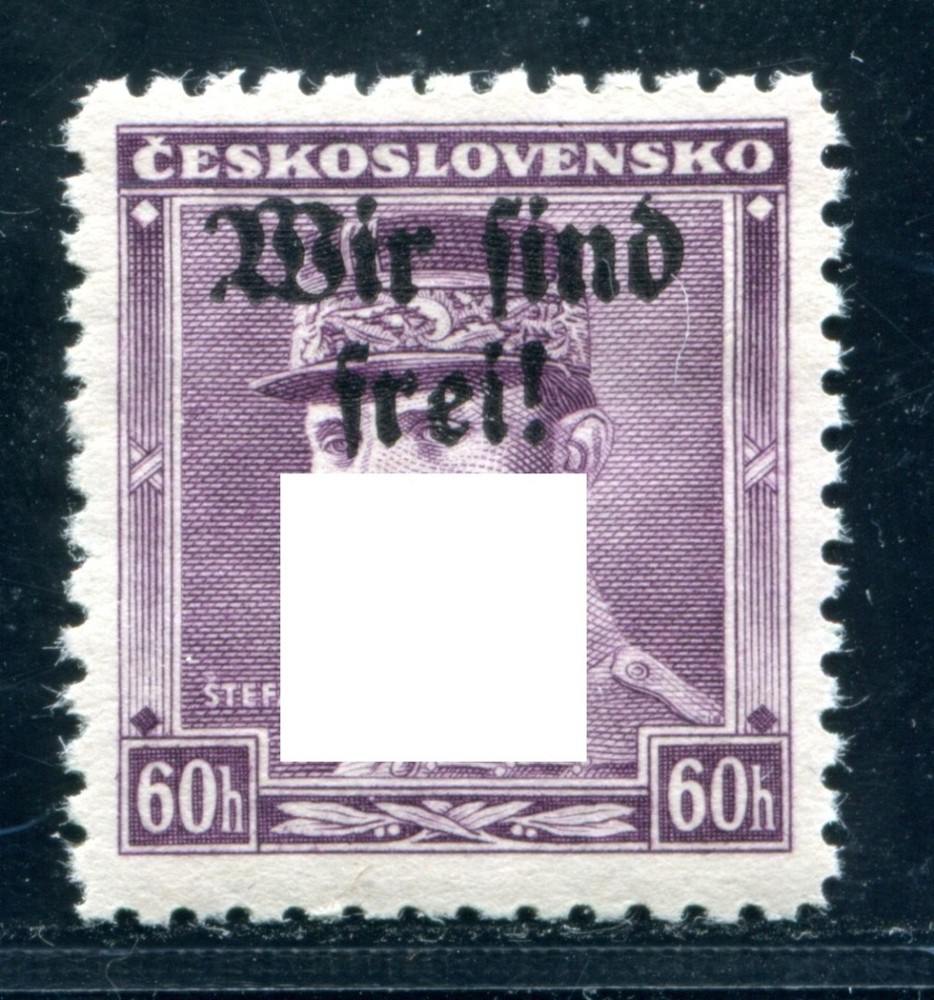 OCCUPATION WWII RUMBURG 1938 8 ** MINT IN PERFECT CONDITION (05354