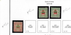 Heligoland collection 22 items M/U mounted on specialist pages CV $1,345- (a10k7