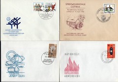 East Germany (DDR), 20x 1960’s to 1980’s FDC’s & Maximum Cards (see all scans)