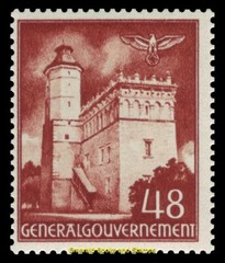 EBS Generalgouvernement 1941 – Sandomierz Town Hall – Cracow – Michel 69 – MNH**