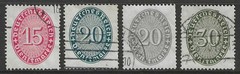 Germany 1927 / 1933 complete set official issues used $ 95.00
