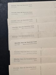 9 German Third Reich Haus der Deutschen Kunst Munich HDK Art NSDAP Postcards